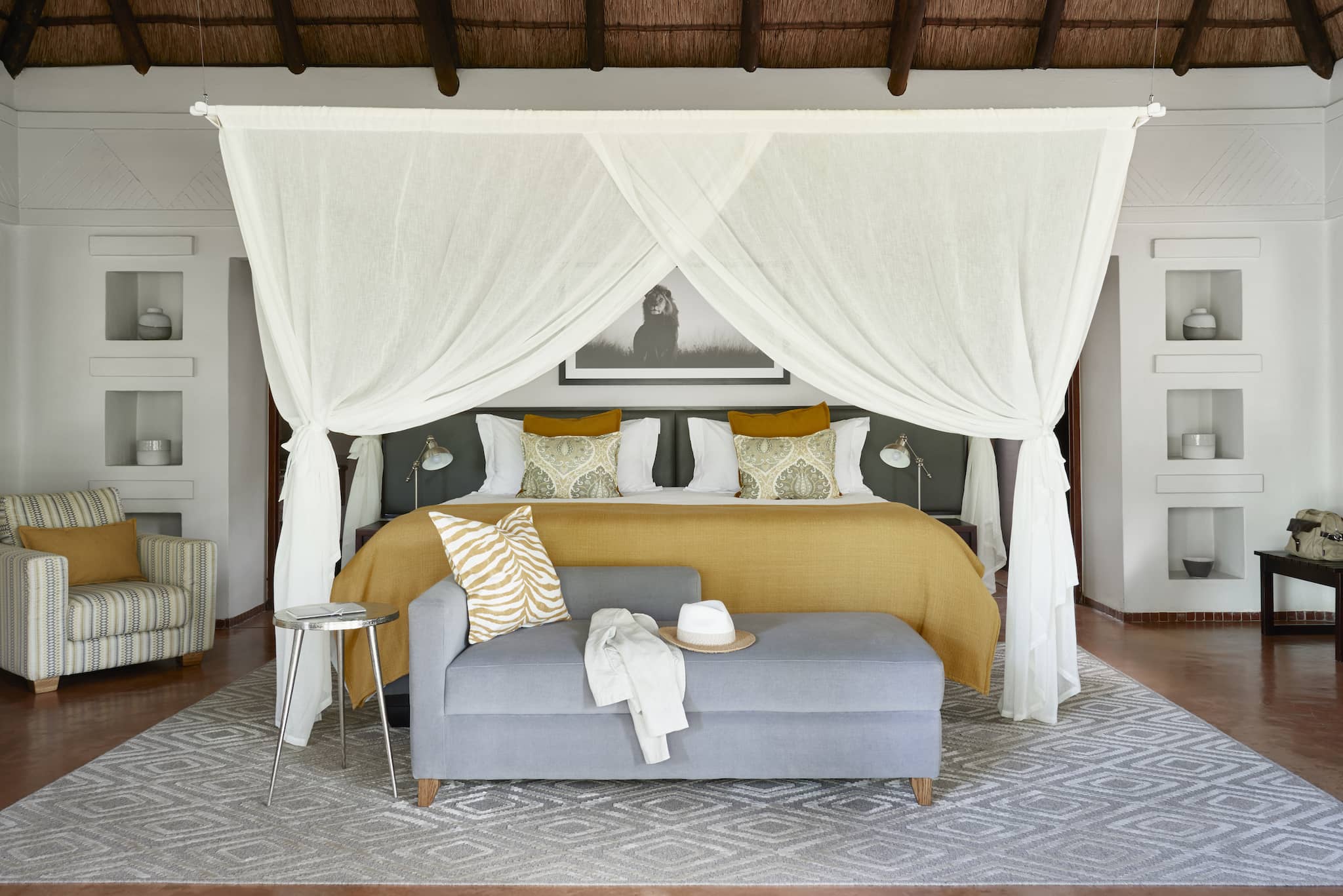 A gentle wash of natural colours and textures